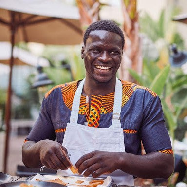Chef Serigne Mbaye of Dakar Nola. Loomabi african products at your fingertips Jotaay